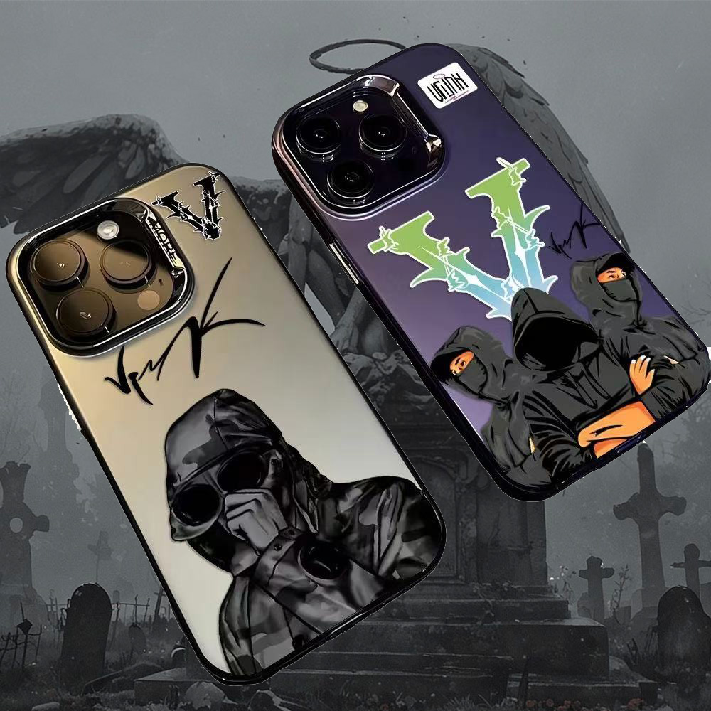 Phone Cases Louis Vuitton - Etui Street Trendsetters V-Vrunks Frosted Case