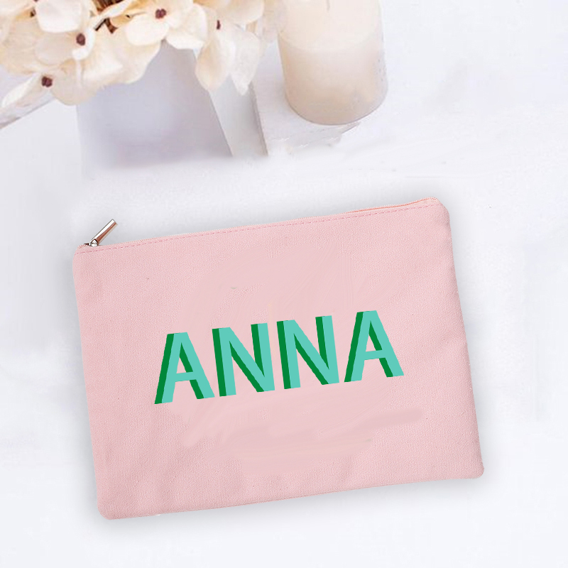 Monogram Custom Case - Personalizowana kosmetyczka z monogramem, kosmetyczki z