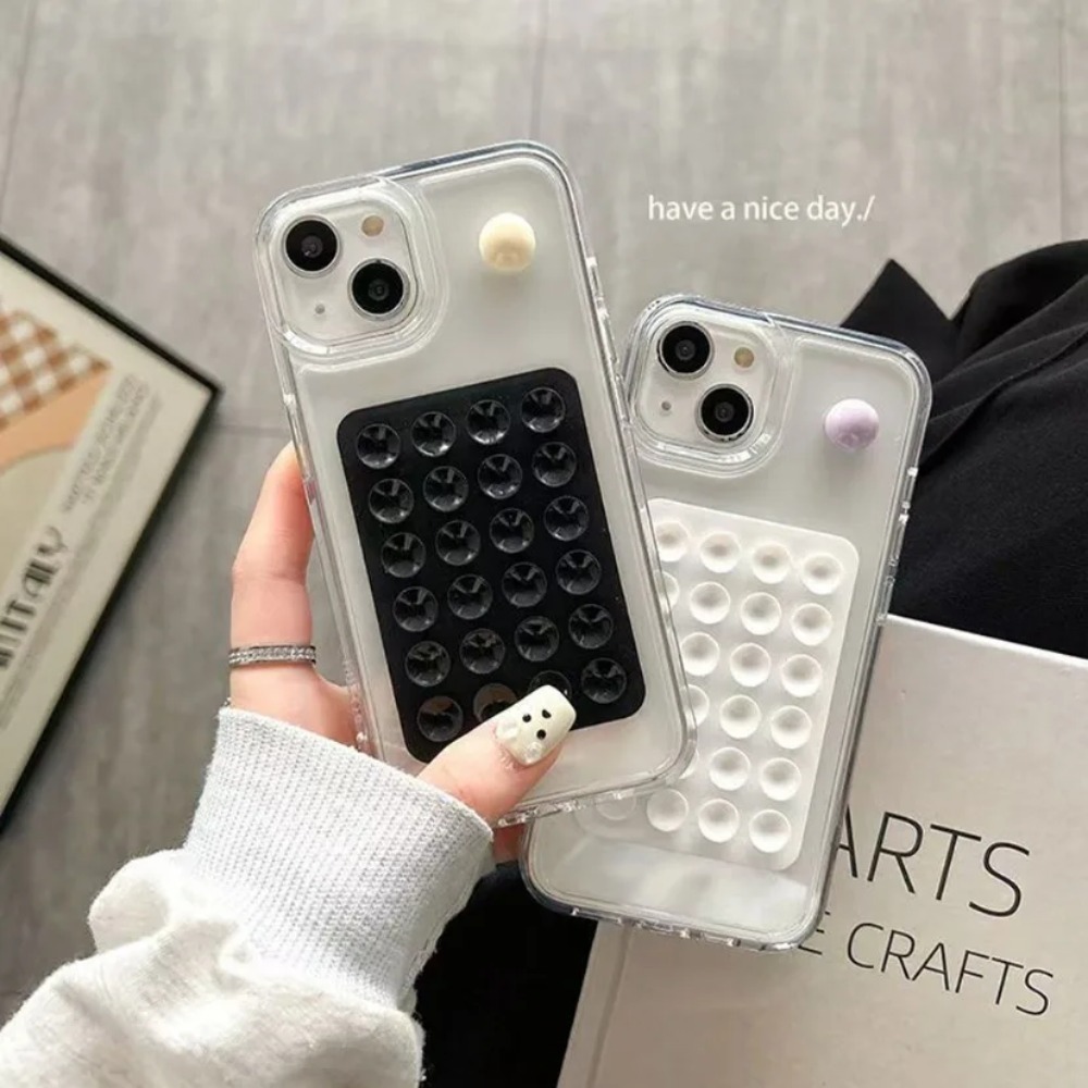 Phone Cases Iphone - Silikonowa Mata Przyssawkowa do Telefonu Wielofunkcyjny