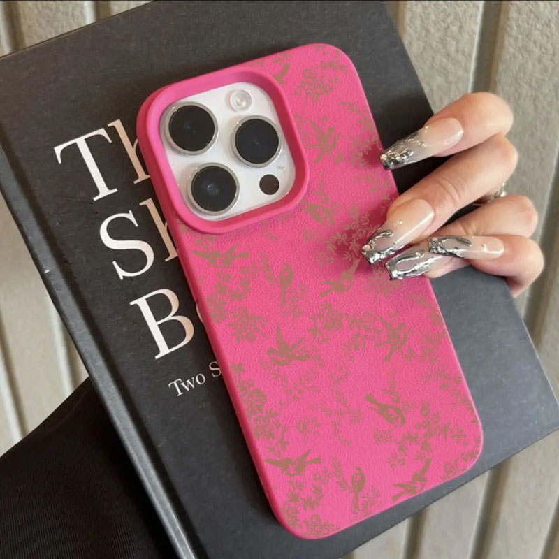 Różowe Małe Kwiaty Wzór Liczi  – Phone Cases Pink recenzja i cena