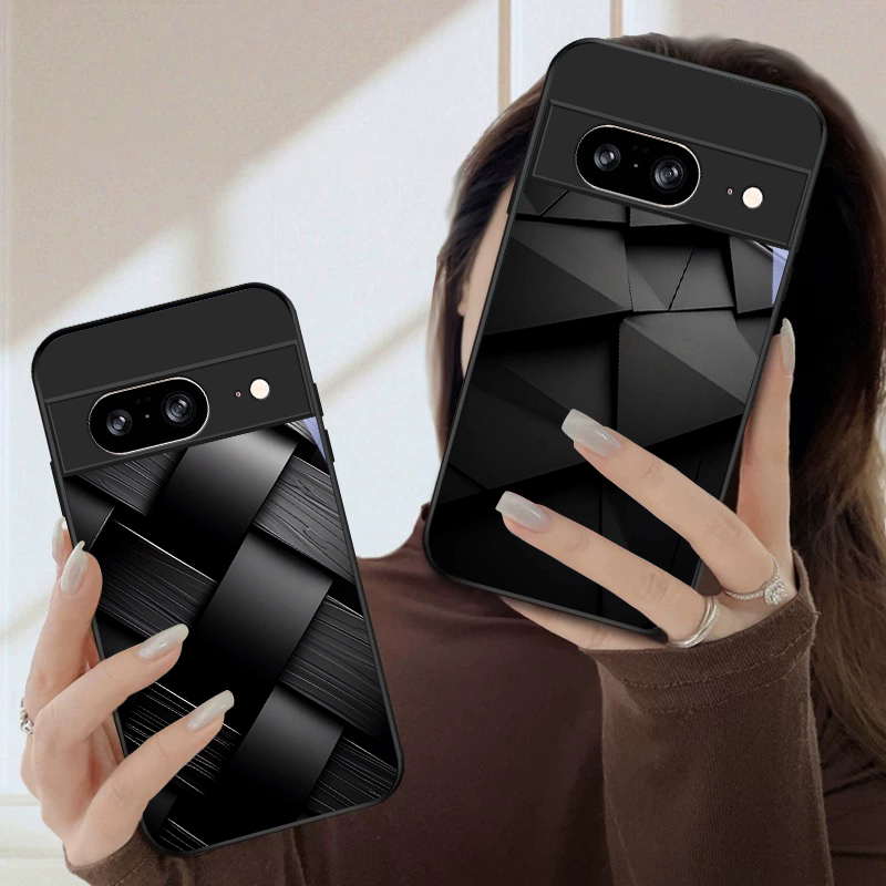 Ciemna geometryczna tekstura,  – Phone Cases Pixel 10 recenzja i cena
