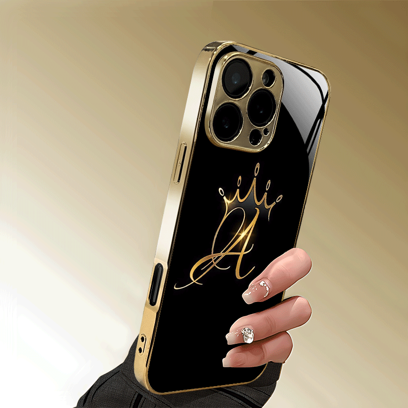 Twarde etui Noble Golden Crown – Monogram Custom Case recenzja i cena