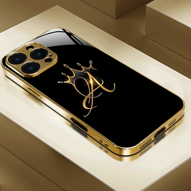 Twarde etui Noble Golden Crown – Monogram Custom Case recenzja i cena