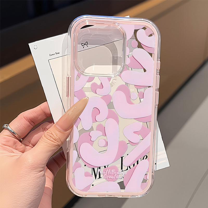 Przezroczyste etui na telefon  – Phone Cases Pink recenzja i cena