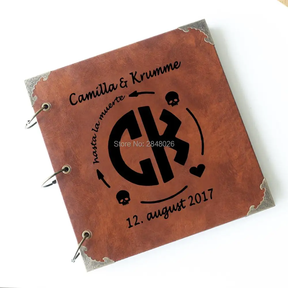 Księga gości weselnych z monog – Monogram Custom Case recenzja i cena